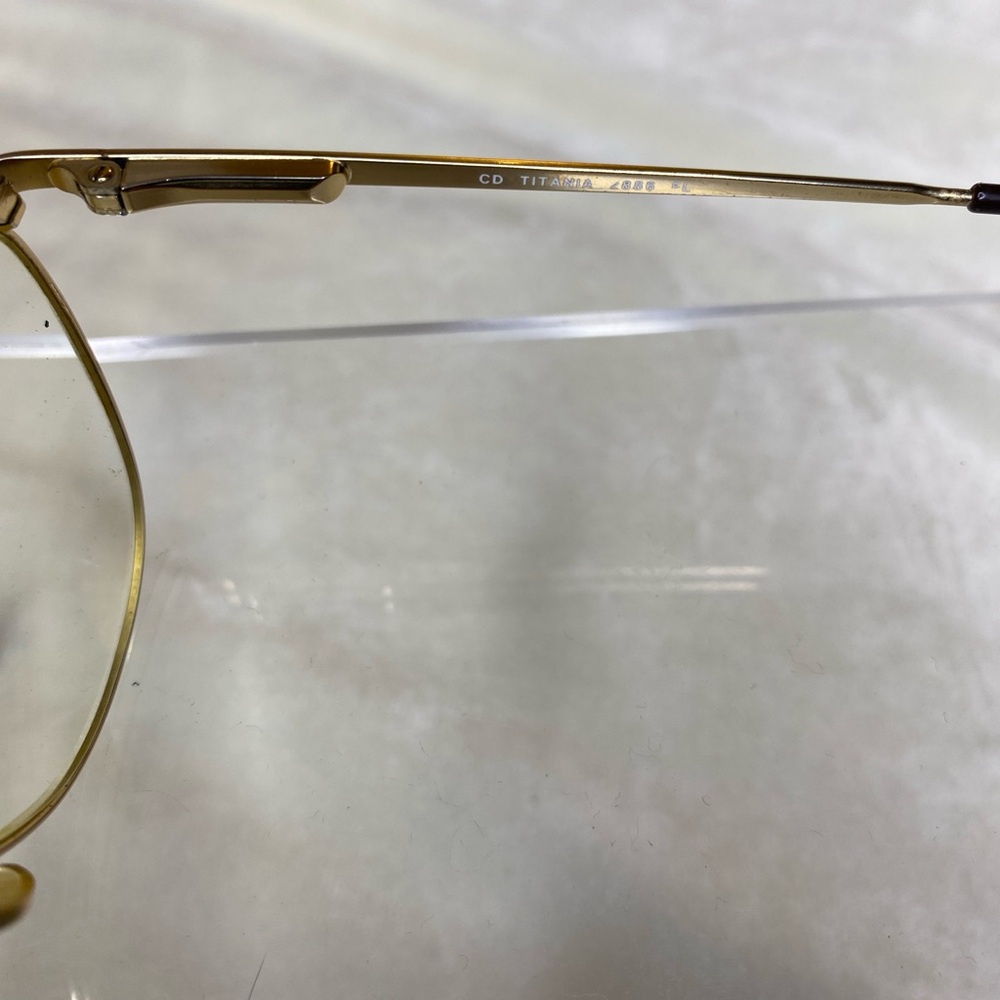 Christian Dior Titanium Vintage Reading Glasses Eyeglass Frames - Picture 7 of 10